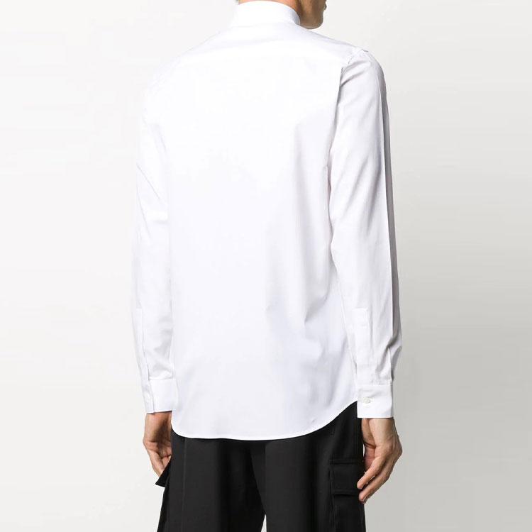 Givenchy Shirts Men's White Lapel Moderate BM60MD109F-112