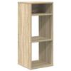 VidaXL Bookcase Sonoma Oak 34x31x80 Cm Engineered Wood, Storage Cabinet, Storage Shelf, Unit of 860276