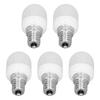 5pcs Light Bulbs E12 Thread Soft Light 1.5W 75LM LED Light Bulbs for Desk Lamp Ceiling Fan Lamp Wall Lamp AC220V