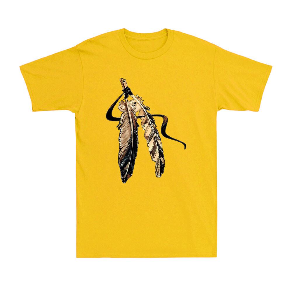 Southwest Native American Indian Tribal Vintage Color Feather Unisexs TShirt