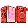 Apple Phone Case with Bracket, Lens Push Window, Suitable for IPhone Duo Folding Phone Protective Case