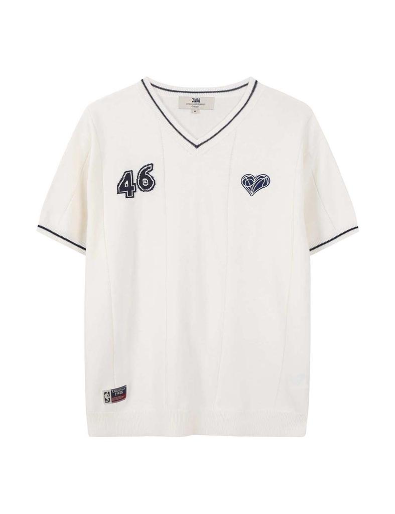 Enbiei Originals46 Short Sleeve Knit Ivory