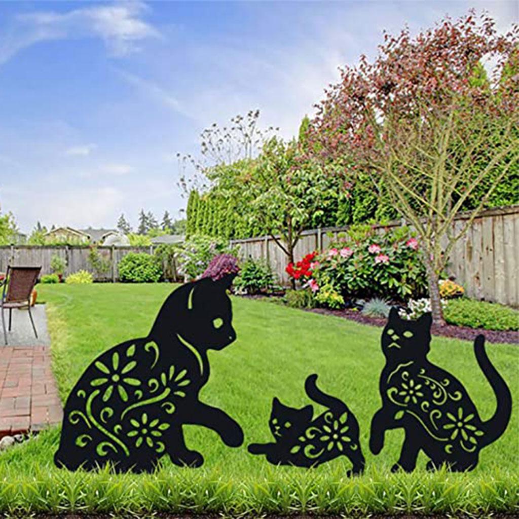 Metal Cutting Die 3D Playing Cats Cutting Dies for DIY Scrapbooking Photo Decor