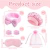 Comb set with storage bag, bring eye mask sleeping cap headband wristband, party gift package,gift,Special for real hair wigs