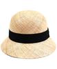 Yunibeosyeolkemiseuteuli Sv Thunder Bau Beige Cloche Hat Summer Fedora