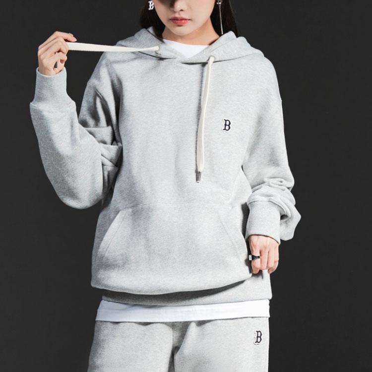 New MLB Sweatshirts Unisex Gray 3AHDB0124-43MGS