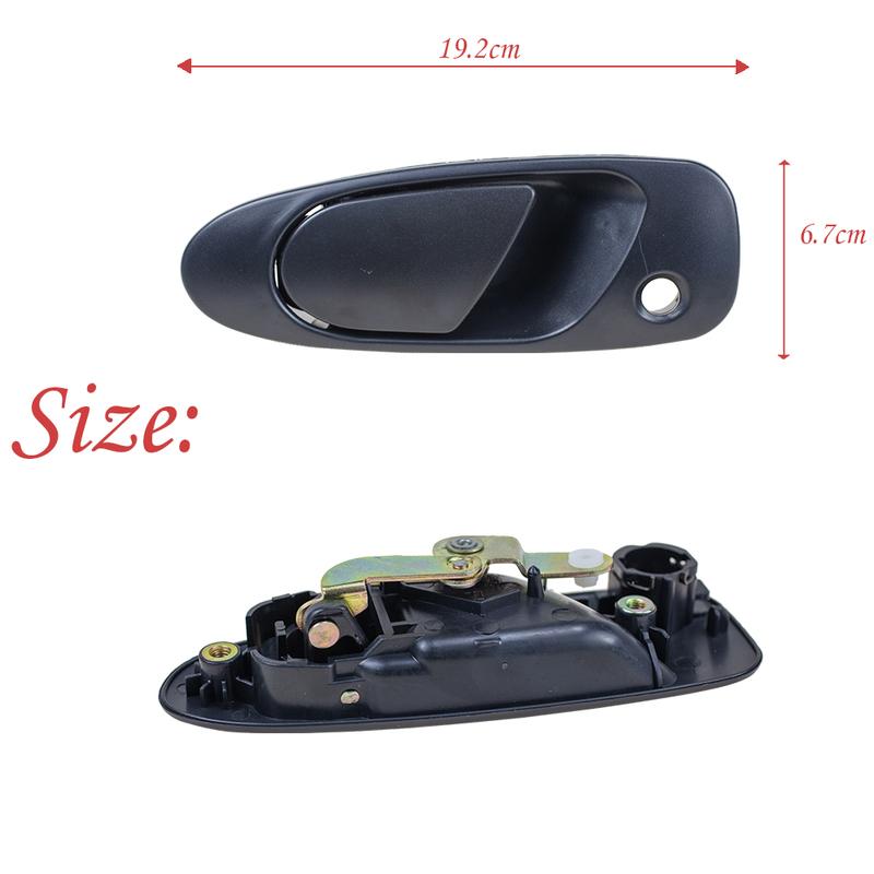 Exterior Door Handle Front or Rear for 1992 1993 1994 1995 Honda Civic 72680-SR4-J01Z Car Outside Accessories