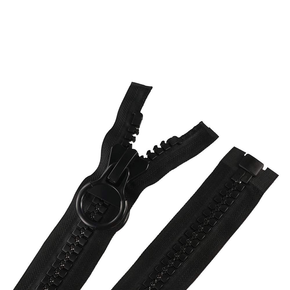 Double-sided for Tent DIY with Pull Ring Slider Head Pull Ring Zip Cloth Accessories Zippers