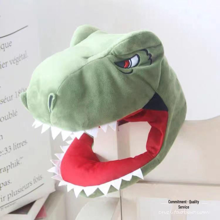 Funny Shark Doll Hat & Hugging Pillow - Marine Animal Chicken Leg Plush Toy