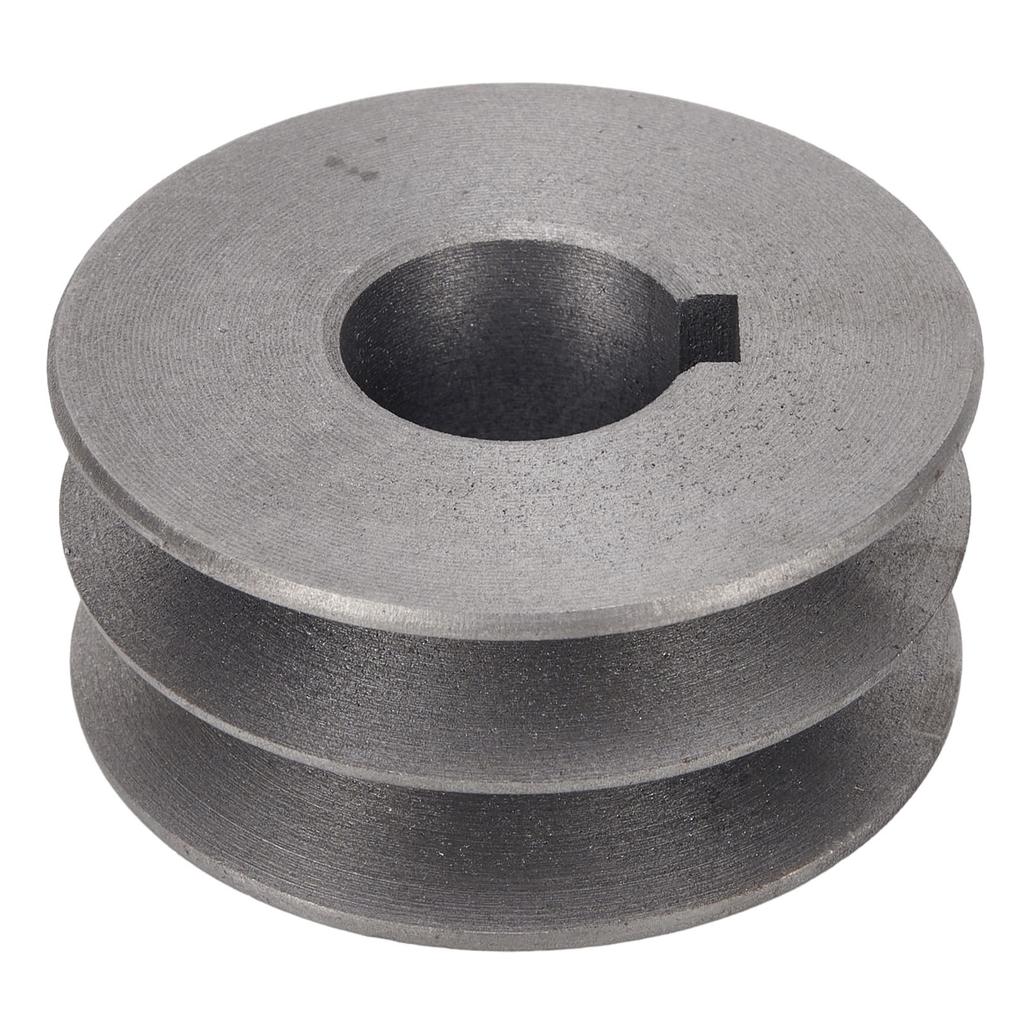 For A Type V Belt V Belt Pulley Dia 50mm 100 Cast Iron Double Slot Pulley Power Tool Accessory V Belt Pulley A Type