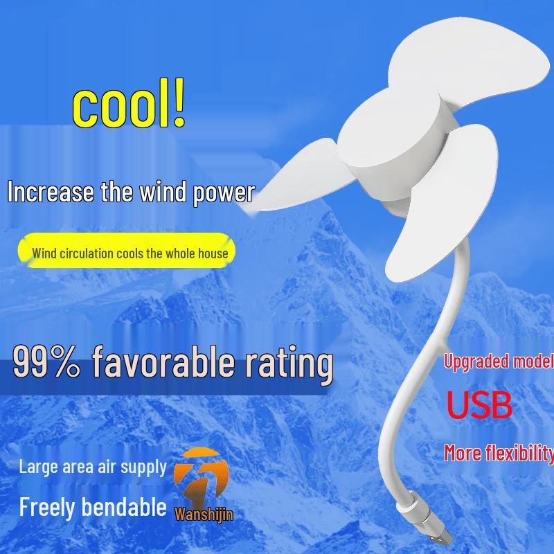VANSKING Portable USB Gooseneck Fan