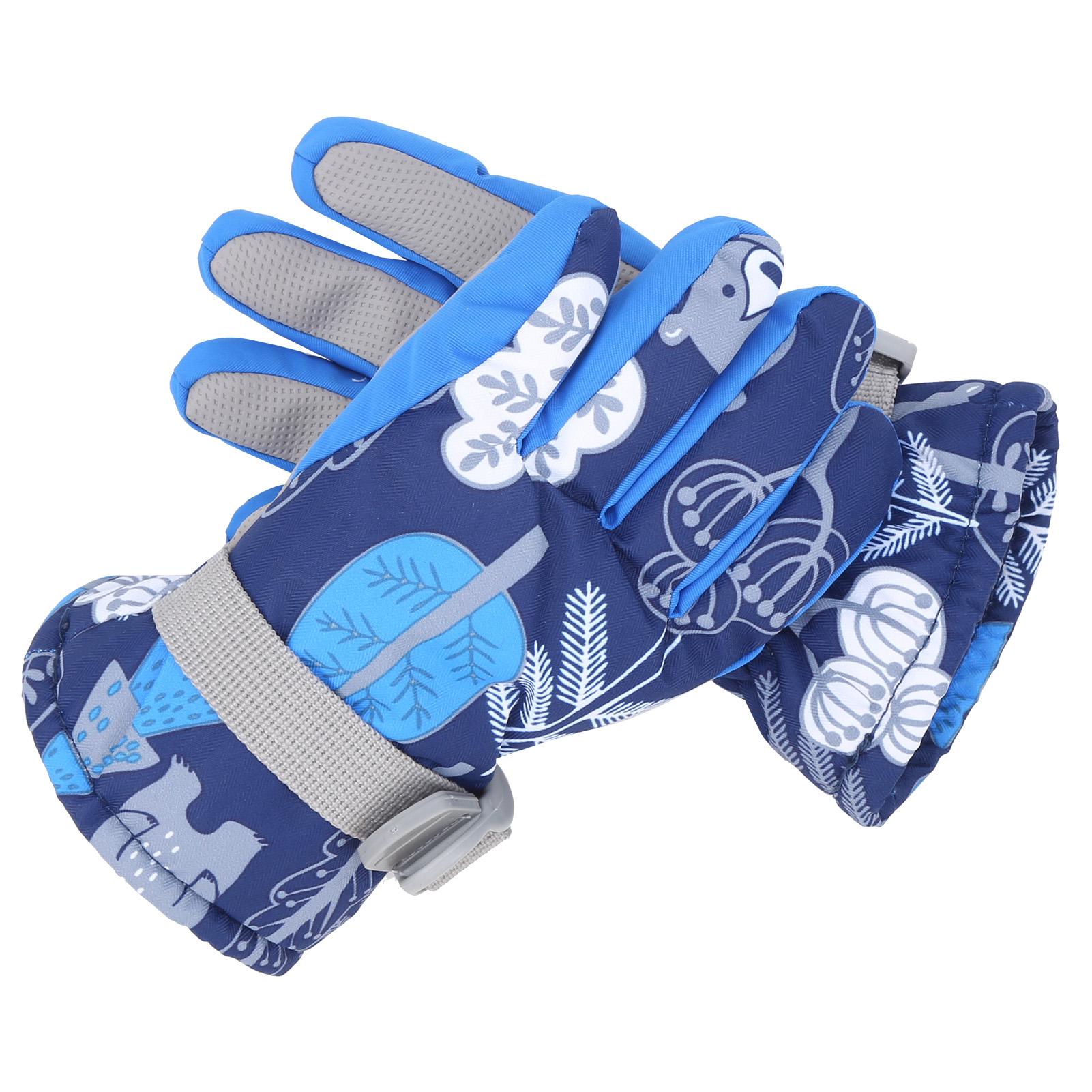 Winter Children Kids Ski Gloves Waterproof Thicken Warm Glove Windproof for Outdoor Sports