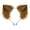 Faux Animal Ears Headband Soft Hair Accessory Fashionable for Themed Events