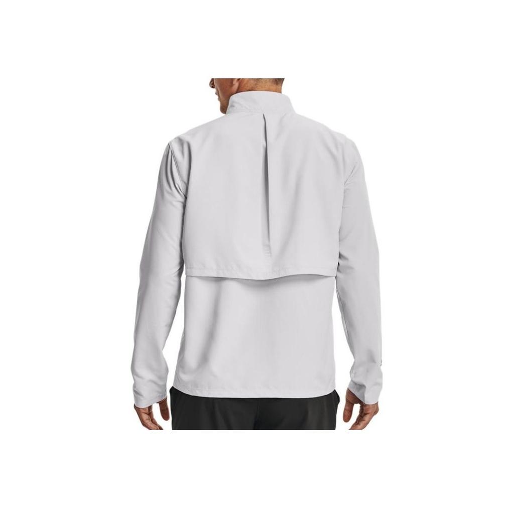 Under Armour Veste Homme Imprimé Couleur Unie Lettre Col Zippé Vestes Gris 1369342-014