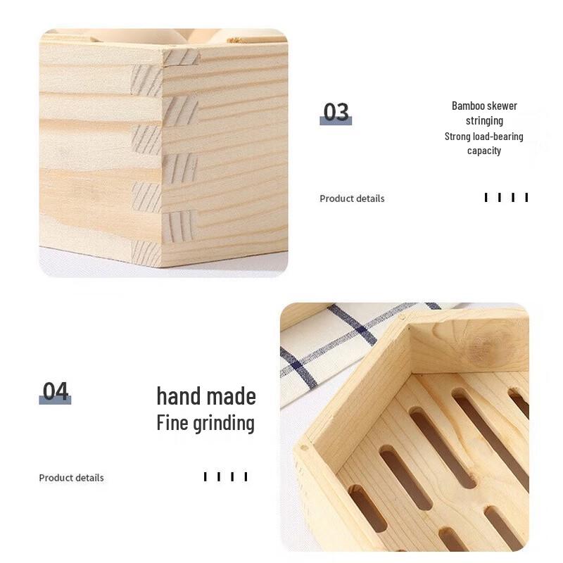 Diruien Traditional Bamboo Steamer and Lid