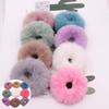 Practical Hair Scrunchies Band Popular Scrunchy Hair Bands Fluffy Elastic Hair Accessories Elegant Bobbles