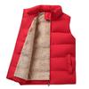 Men Casual Winter Warm Zipper Sleeveless Vest Jacket Coat Outwear Tops