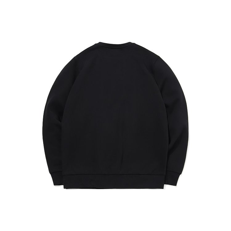 Li Ning Fleece Lined Warm Casual Sports Hoodie Men Hoodies Black AWDQC91-6