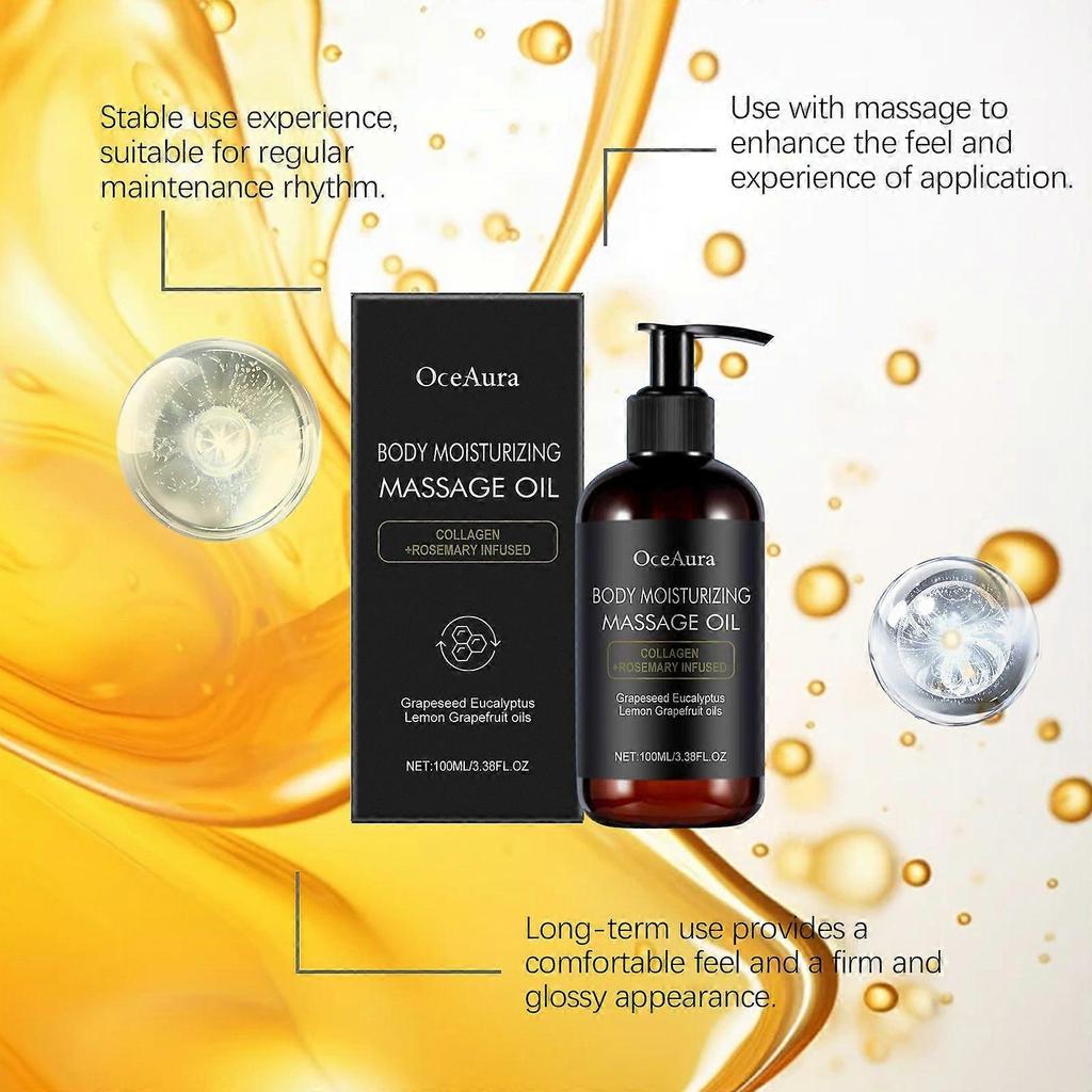 Oceaura Moisturizing Massage Oil Gently Hydrates And Moisturizes To Care For The Skin. It Is A Moisturizing Plant Massage Essential Oil