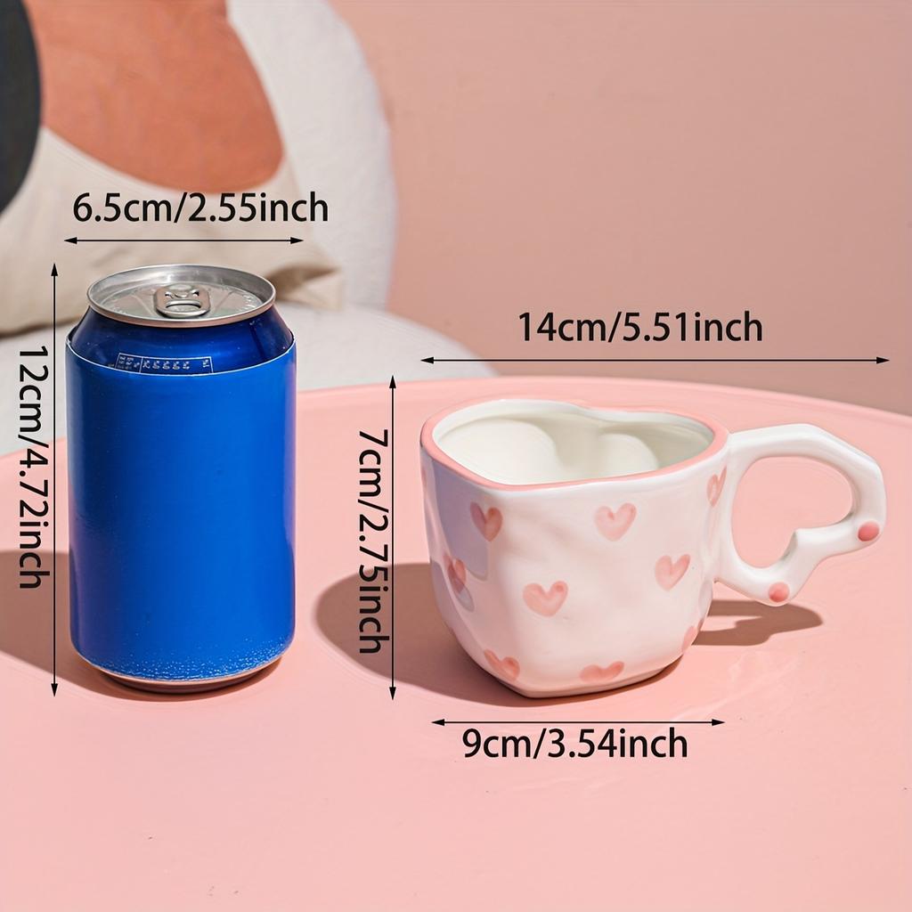 1pc Elegant Insulating Ceramic Mug Suitable for Coffee, Tea, Milk, Juice - Multipurpose Cup for Hot/ Drinks, Wedding, Birthday, Gift, Coffee & Tea Cup