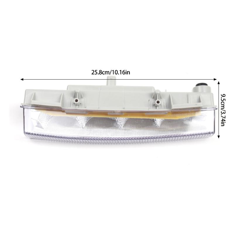 Left/Right Daytime Running Light 2049065401 2049065501 for W166 ML350 12-14 LED Daytime Running Light Replacement Part