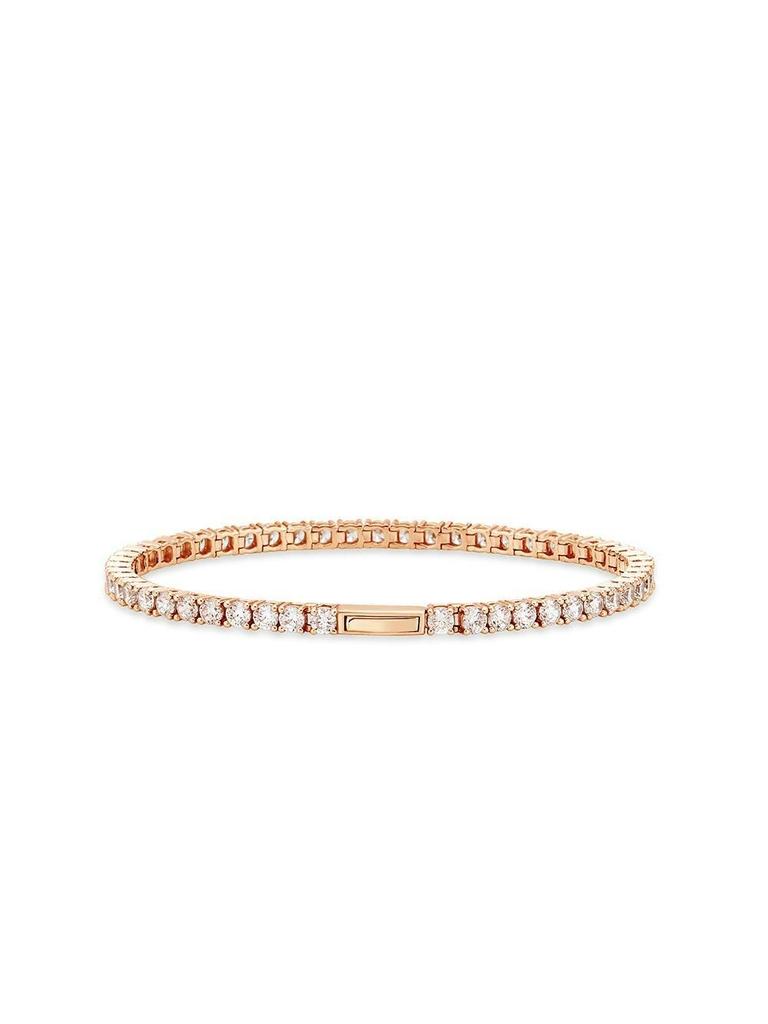 Hyeres Lor Essence Silver(P) 4-Prong Tennis Bracelet 3Mm Hl4B5B400P9