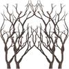 Antler Shaped Tree Branches: 4pcs Antler Shaped Tree Branch, Halloween Tree Branches Decoration, Decorative Branches, Artificial Dried Tree Branches