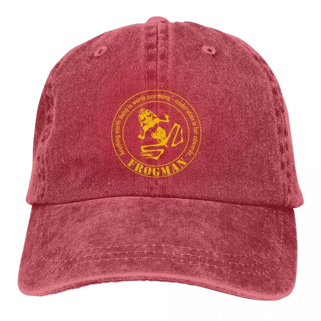 Frogman Diver Baseball Cap Men Cowboy Hats Women Visor Protection Snapback Dive Scuba Diving Caps