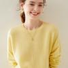 2026 Le Kasha Women's Autumn/Winter Cashmere Round Neck Long Sleeve Pullover Sweater