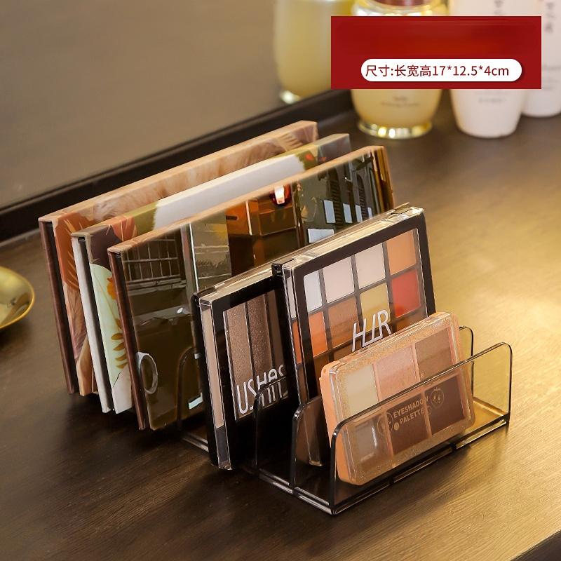 Kompakter Organizer für Lidschattenpaletten aus Acryl, Aufbewahrungsfach, Kosmetikregal, Make-up-Werkzeughalter, Schubladen-Organizer mit 7 Fächern