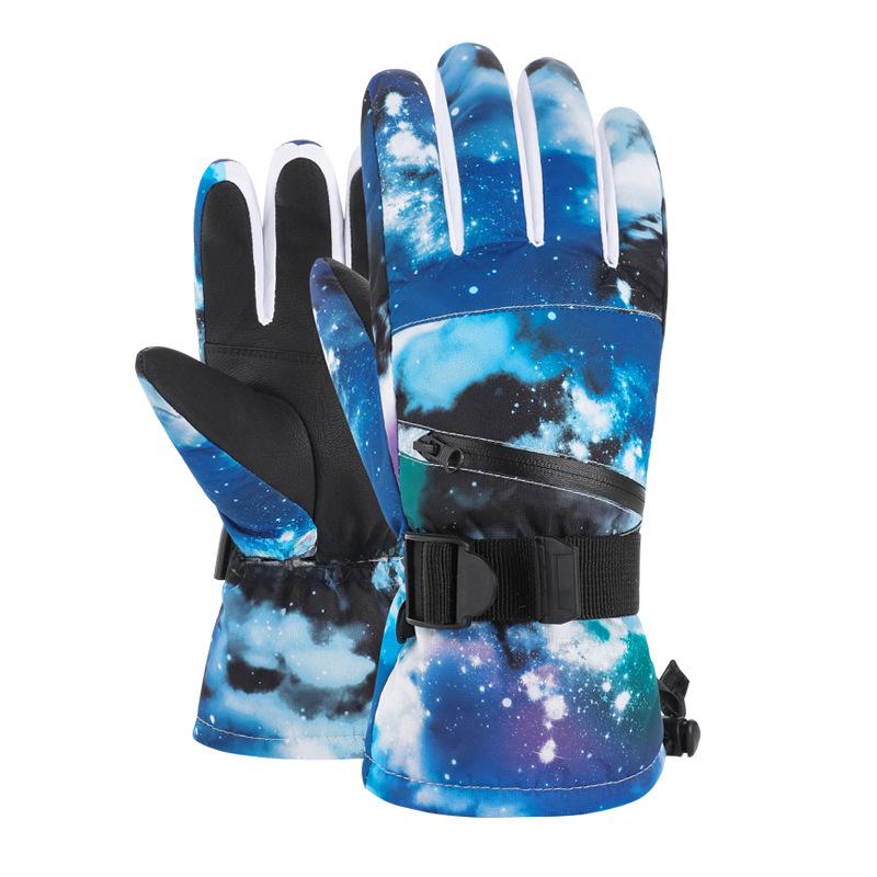 Unisex Winter Waterproof Ski Gloves with Touchscreen Capability