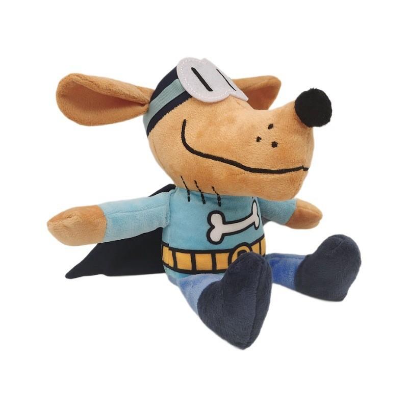 New Detective Dog Adventure Series Dog Man's Plush Toy Cartoon Anime Doll