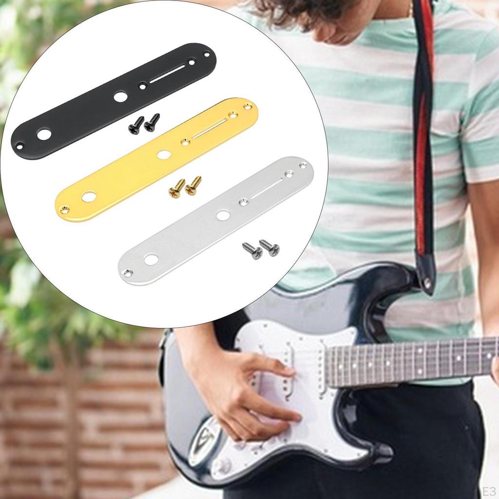 32mm Control Plate Guitar Accessories W/ Mounting Screws Stable String Instrument Parts for Live