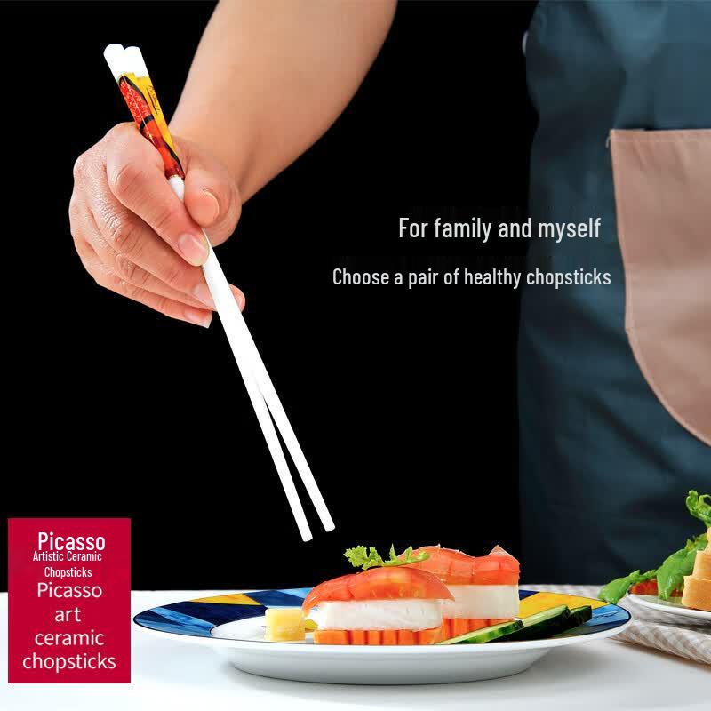 Picasso Ceramic Chopsticks Gift Set (8 Pairs)