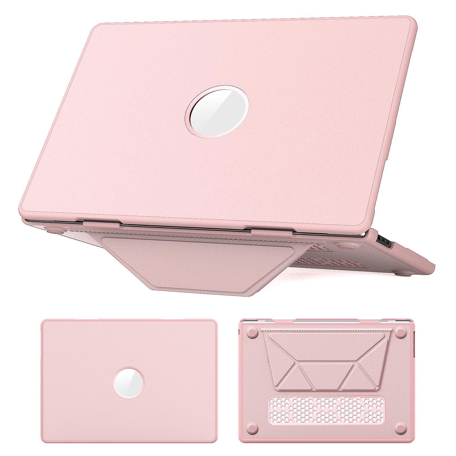 

Чехол для ноутбука MacBook Air 15 дюймов (2025)/(2024)/(2023)/M2 A2941/M3 A3114/M4 A3241 Чехол-подставка для ноутбука Pink