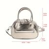 Portable Small Bag Square Bag Mini Bag Stylish Shoulder Bag 2024 Summer All-In-One Casual Crossbody Bag