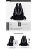 Versatile Women's PU Leather Backpack Handbag – Large Capacity, Casual Schoolbag