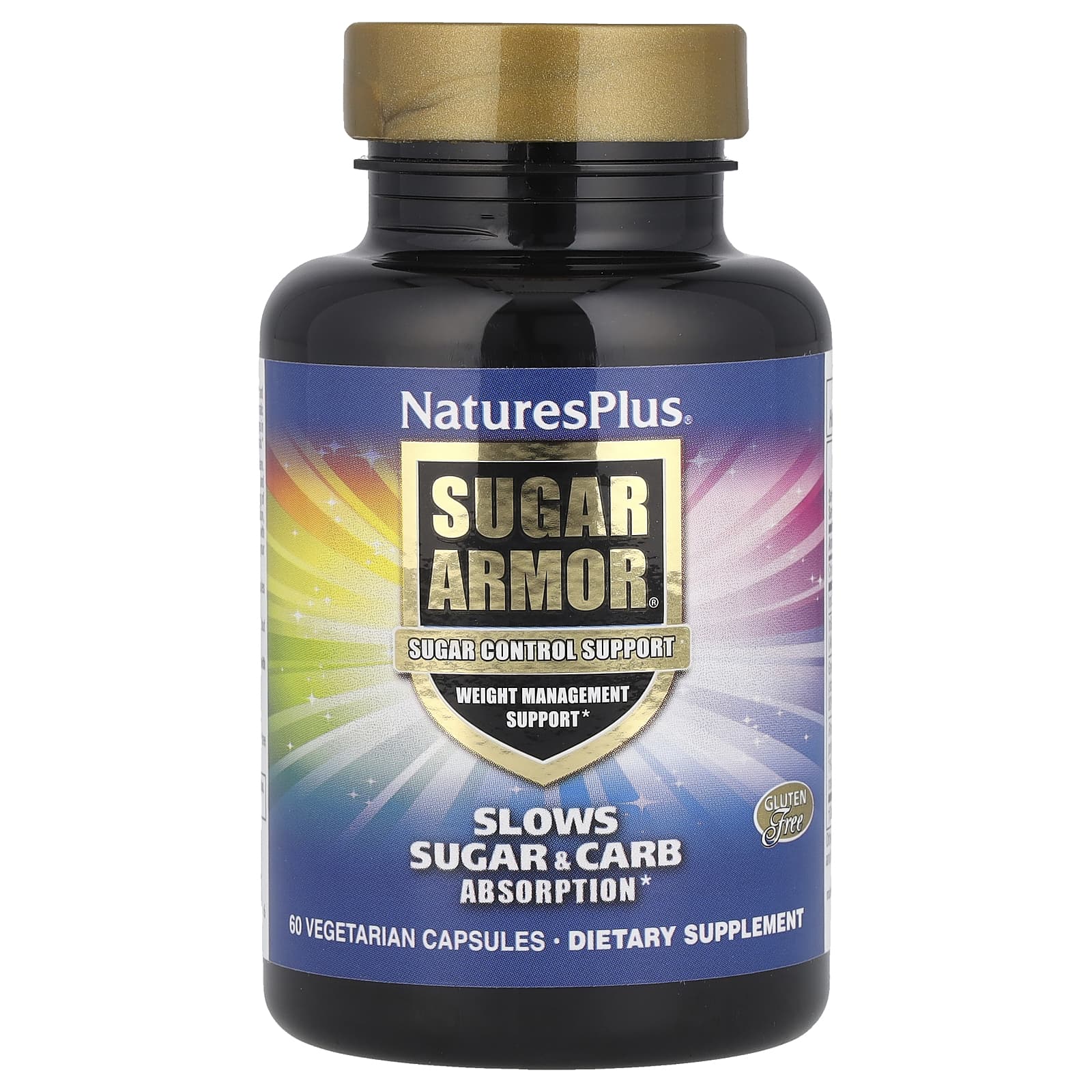 

Sugar Armor, Sugar Control Support, 60 Veggie Capsules