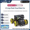 Робот-автомобіль Raspberry Pi 5 AI Vision Автономний з розпізнаванням голосу та інтеграцією ROS2