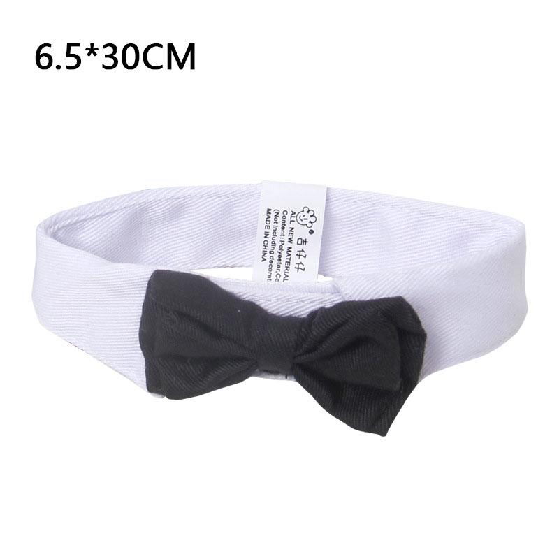 

Pet Specific Fashionable Black Tie With Velcro Adjustable Scarf Accessories Photography Props Creative Pet Supplies Set S