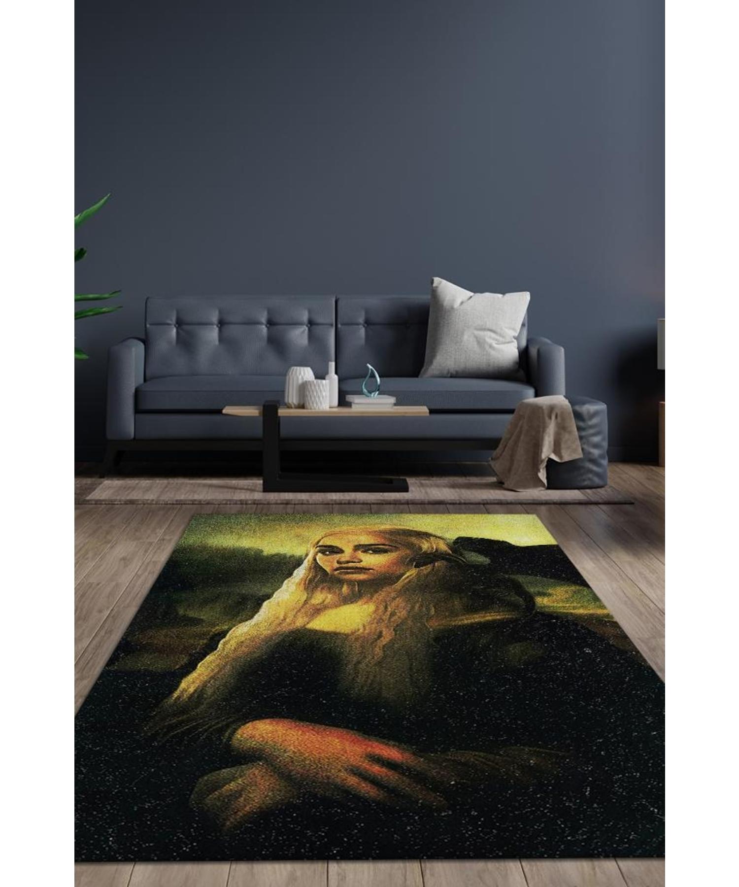 

Daenerys Woven Based Washable Game Of Thrones Rug