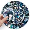 50pcs Demon Slayer Tokitou Muichirou Anime Stickers Cool Cartoon Decals Giraffiti Toys DIY Skateboard Phone Fridge Kid Toy