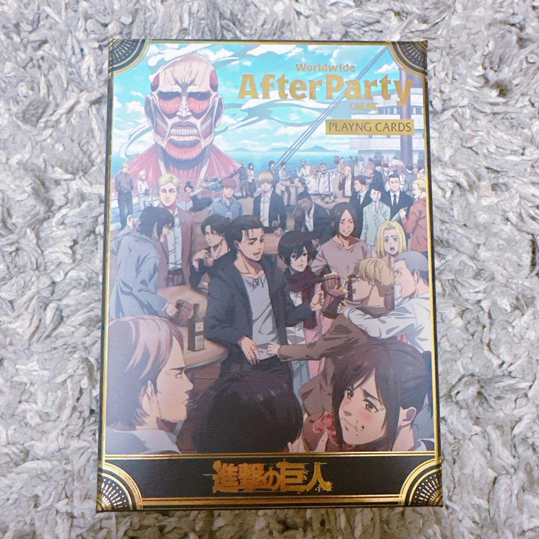 

[Б/У] Атака титанов После вечеринки Игральная карта Леви