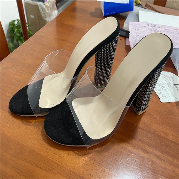 High Heels für Frauen Sommerschuhe Spitzschuh Sandalen Italien Damen Eleganz Pumps Große Größe Mädchen Mode Kristall Pailletten
