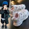 Children's Shoes Girls Sports Shoes Paris Dad Shoes 2025 New Spring and Autumn Boys Running Shoes Lightweight and Trendy