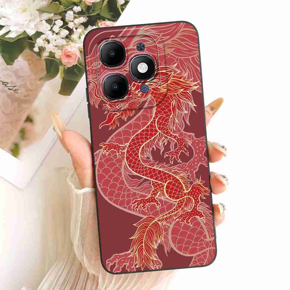 Für itel A90 4G A6610L Hülle Cartoon Freche Katze Silikon Rückseite Für Itel a90 ITEL A90 Stoßfeste Handyhüllen Fundas