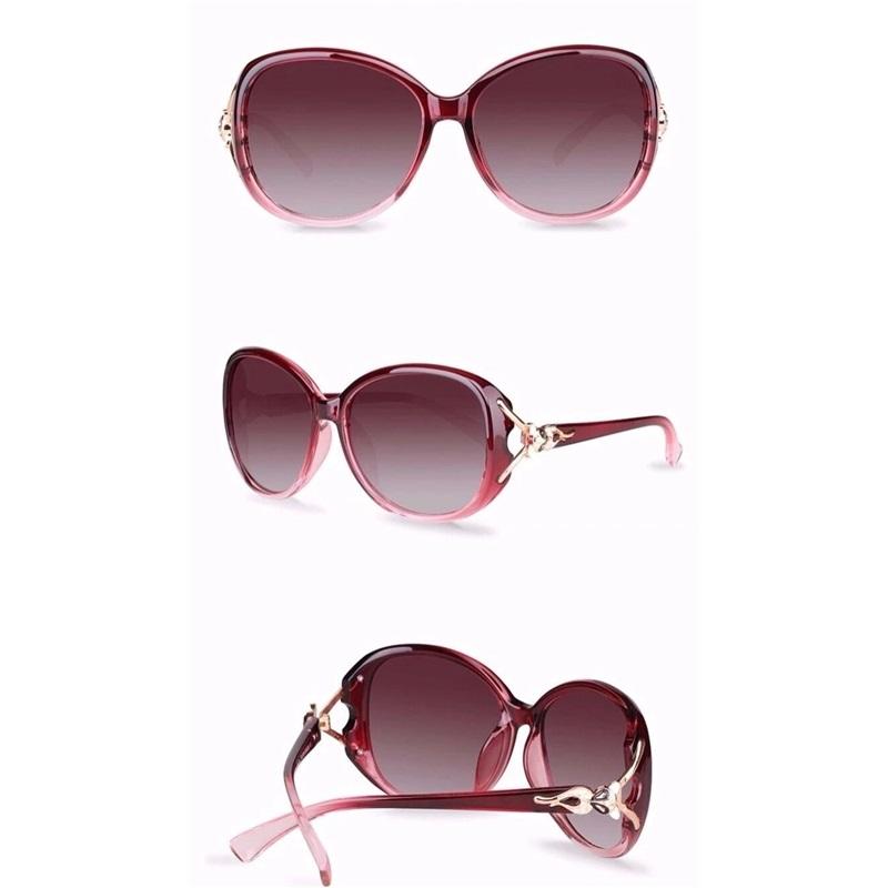 Polarized Sunglasses Women's New High End Sense Of Anti Ultraviolet Elegant Eyes Big Frame Sunglasses