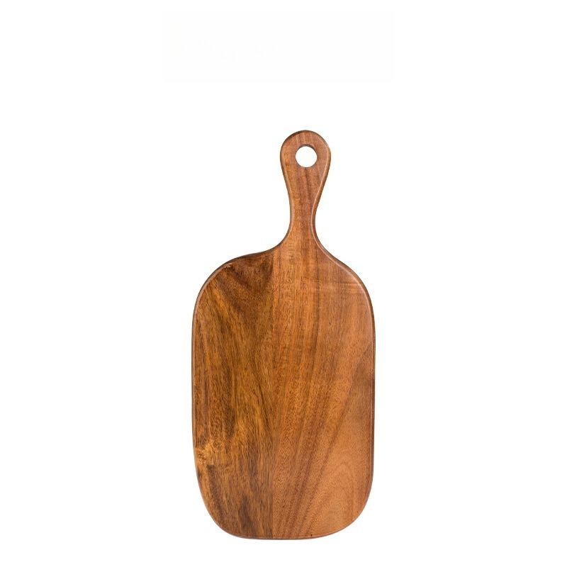 Acacia Wood Tray, Portable Cutting Board, Outdoor Camping Placemat Small 16*36*1.5cm коричневый