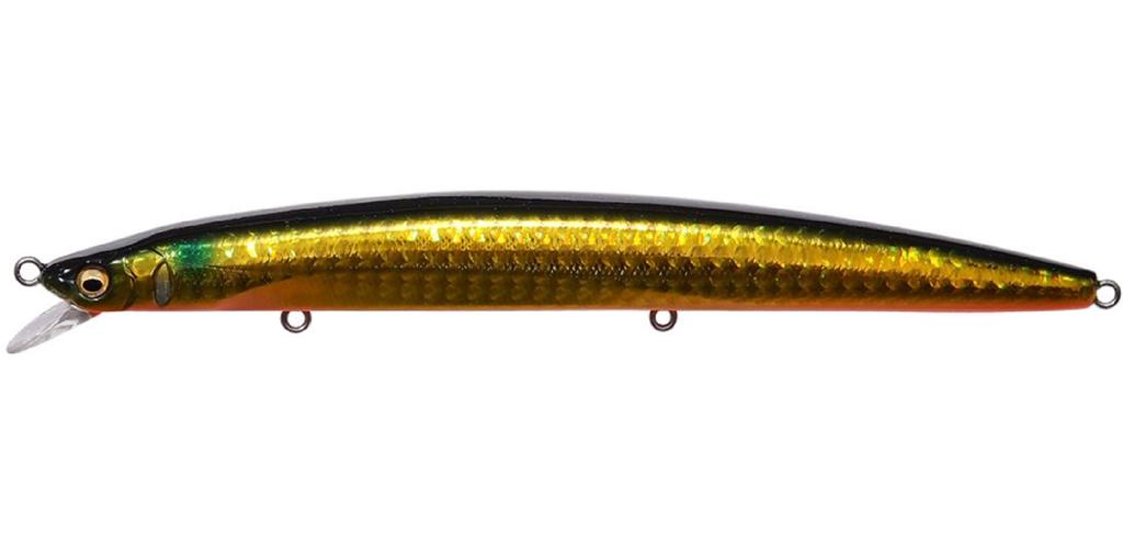 Megabass Plovoucí nástraha Cookai Slim 140F GG Kinbora (6284)