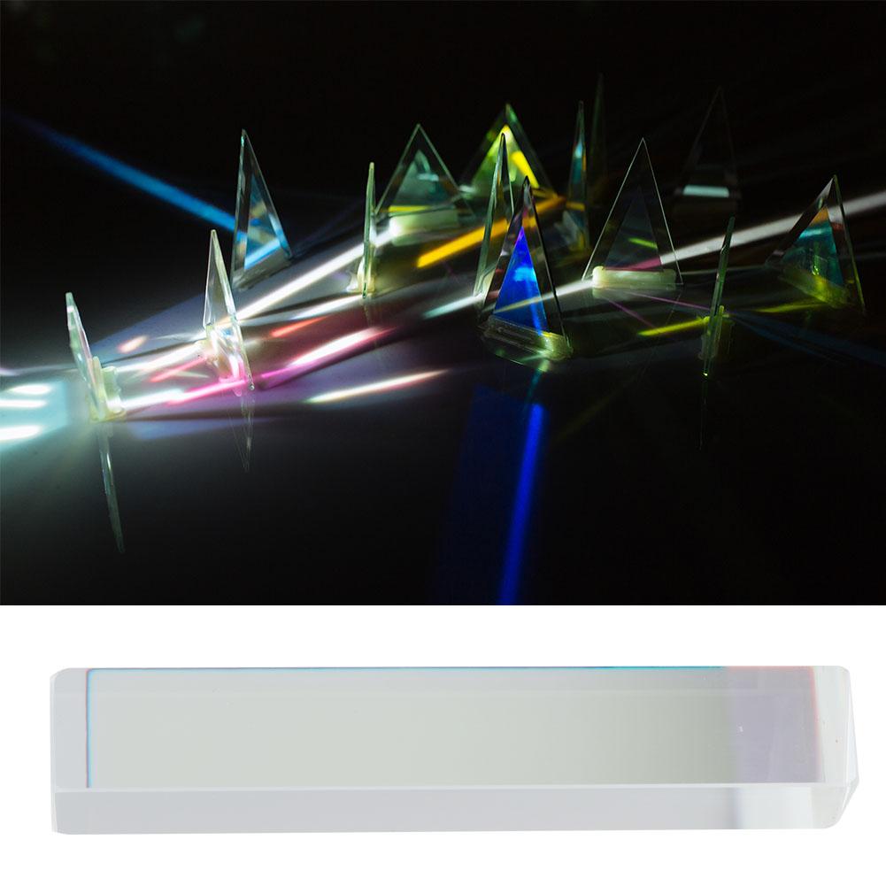 K9 Optical Glass Prism for Decoration Physics Education Teaching Children Gift